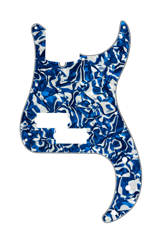 D'Andrea USA Blue Swirl Pearl | P Bass Pickguard