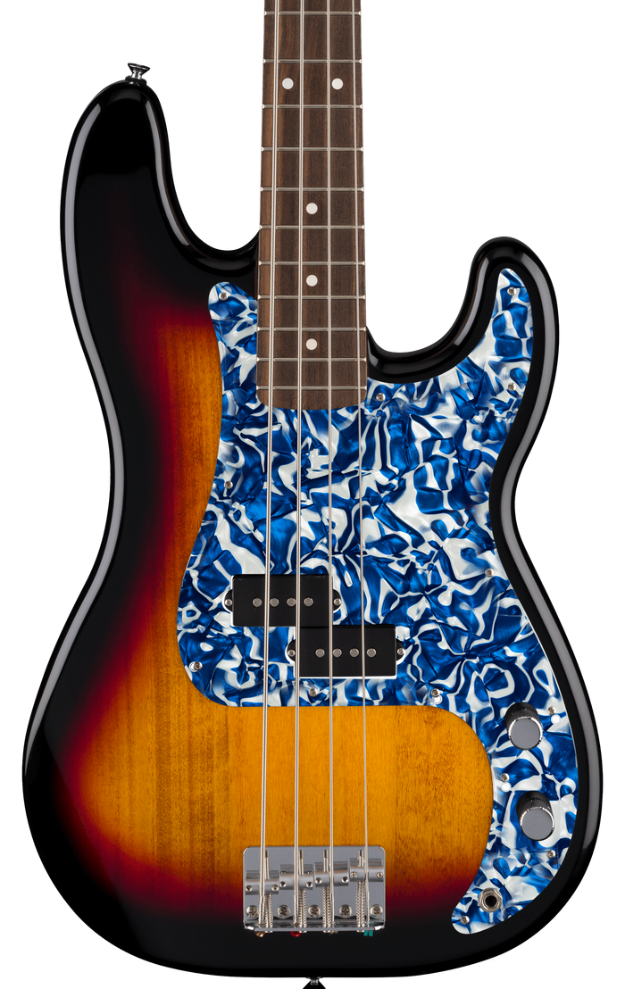 D'Andrea USA Blue Swirl Pearl | P Bass Pickguard – product image 4
