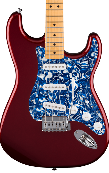 D'Andrea USA Blue Swirl Pearl | Strat Pickguard – product image 4