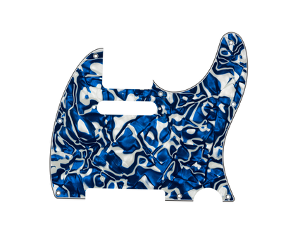 D'Andrea USA Blue Swirl Pearl | Tele Pickguard