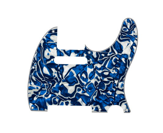 D'Andrea USA Blue Swirl Pearl | Tele Pickguard