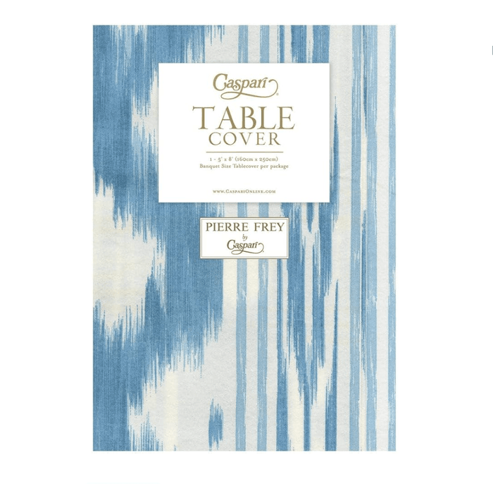 Caspari Party Blue Toile Tablecover