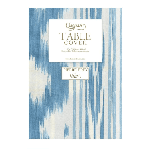 Caspari Party Blue Toile Tablecover