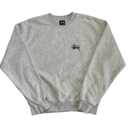 Bluza Stussy Crewneck Basic Logo Grey M STUSSY Bluzy