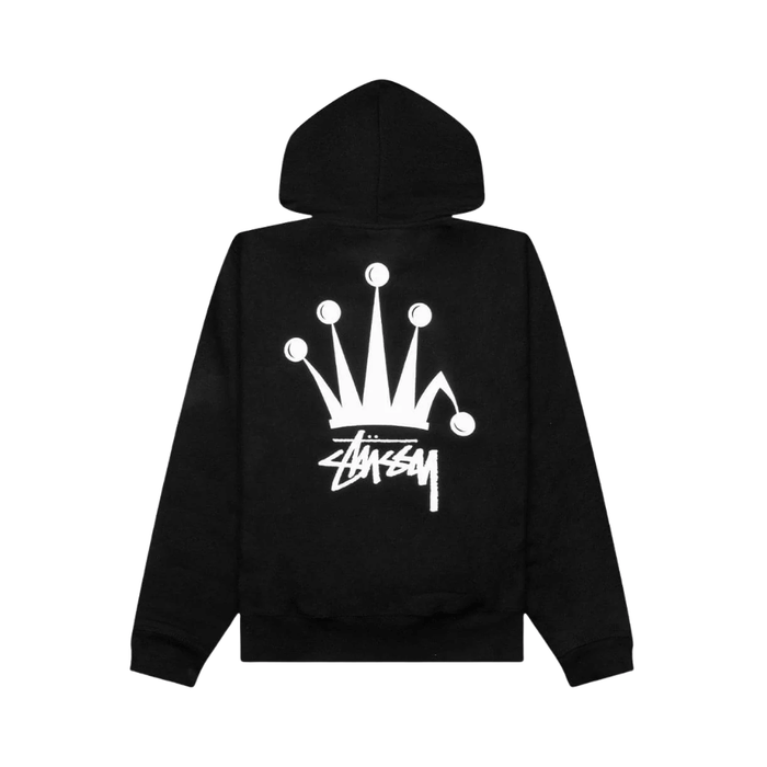 Bluza Stussy Crown Hoodie Zip Black S STUSSY Bluzy
