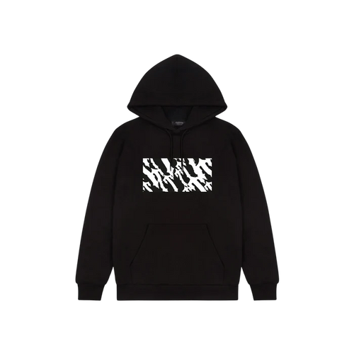 Bluza Trapstar Waves Hoodie Black TRAPSTAR Bluzy
