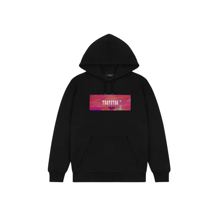 Bluza Trapstar x Dave Box Logo Hoodie TRAPSTAR Bluzy
