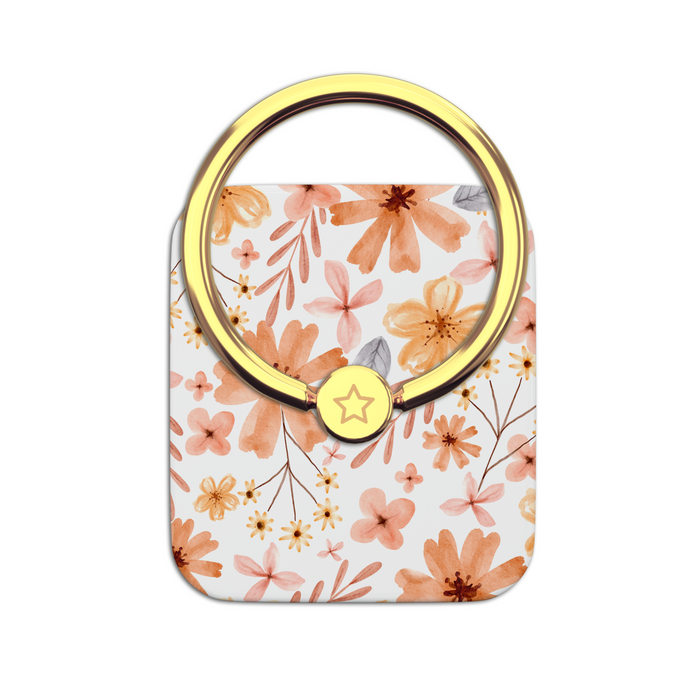 Boho Blooms Adhesive Phone Ring
