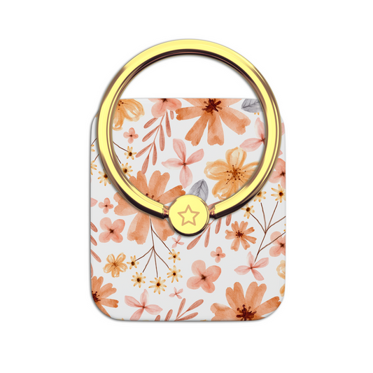 Boho Blooms Adhesive Phone Ring