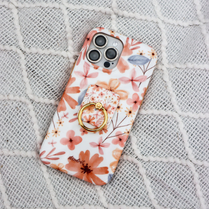 Boho Blooms Adhesive Phone Ring