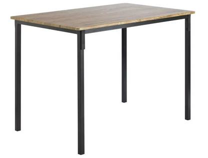 Bolitzo 4 Seater Dining Table - Black