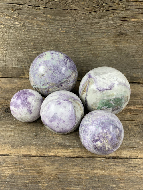 Bolivianite Sphere - Zero Point Crystals