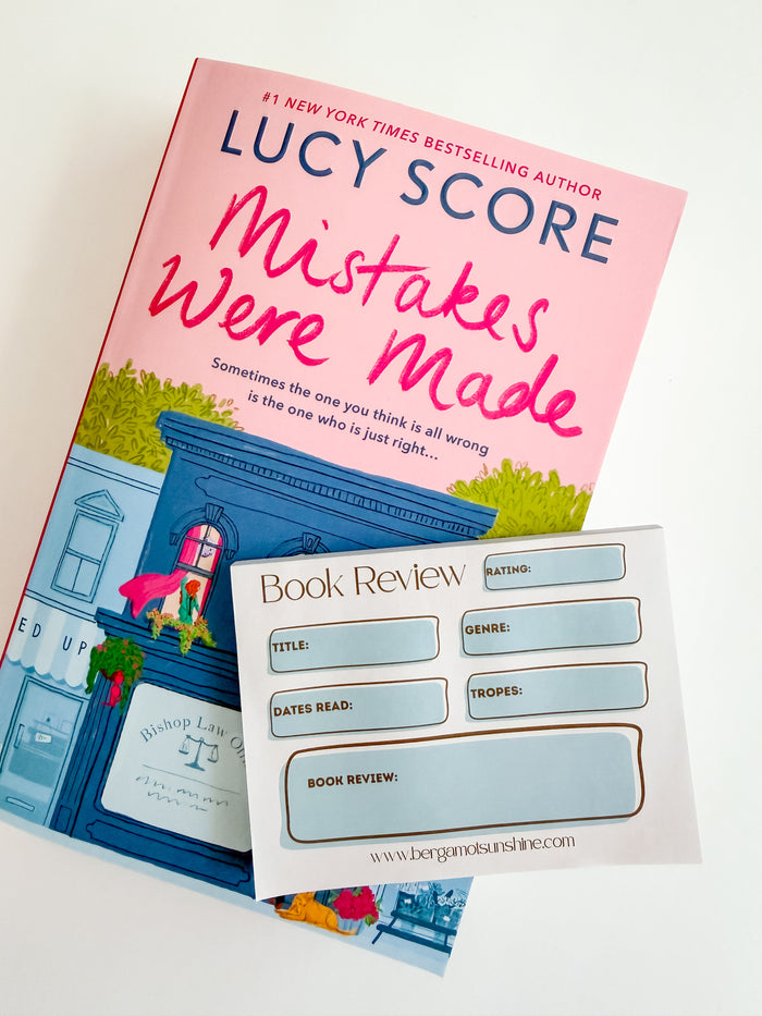 Book Review Sticky Notes