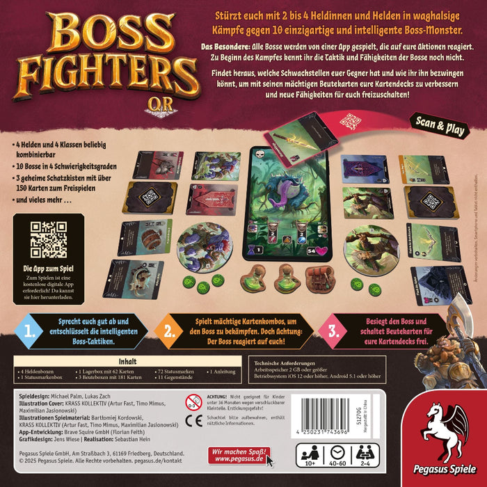 Boss Fighters QR - Der kooperative Boss-Battler mit App