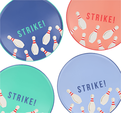 Meri Meri Bowling Party Plates