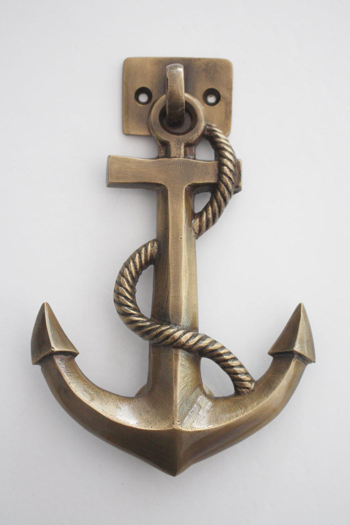 Brass Anchor Door Knocker