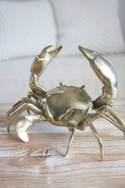 Brass Crab - Large