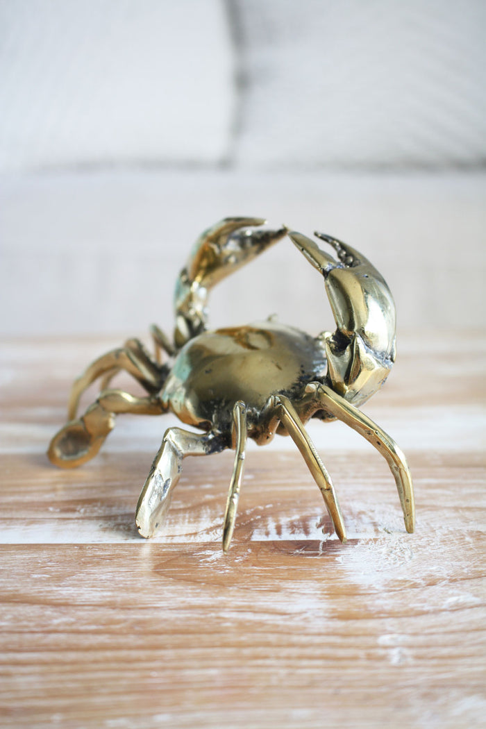 Brass Crab - Medium