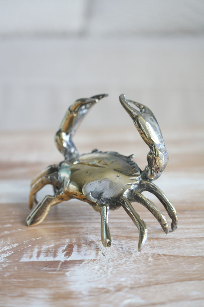 Brass Crab - Small