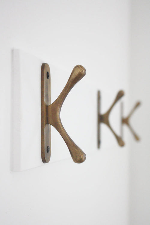 Brass Curved Cleat