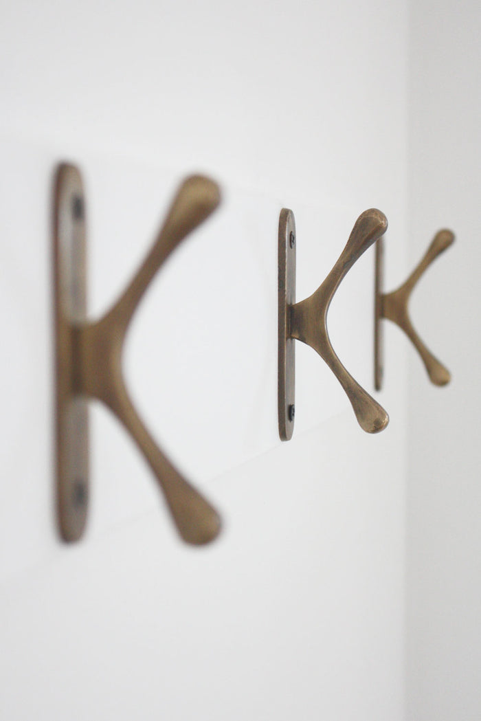 Brass Curved Cleat