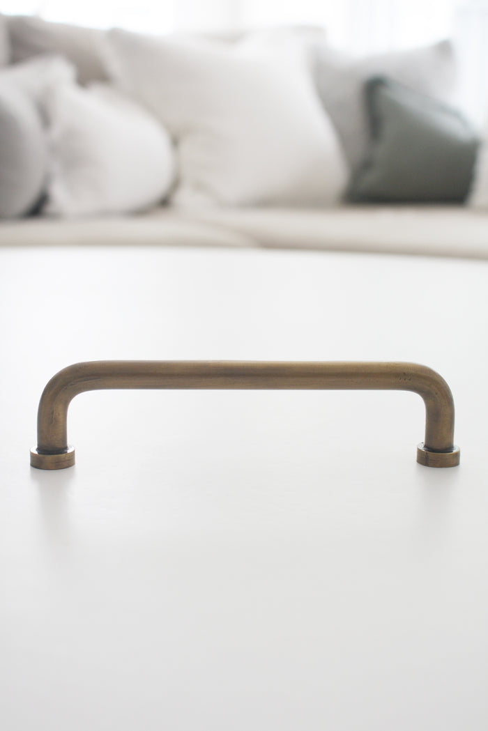 Brass Hemingway Cabinet Handle 14cm