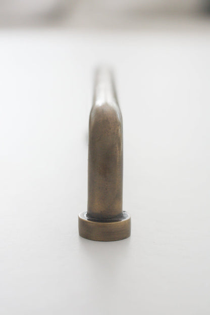 Brass Hemingway Cabinet Handle 14cm