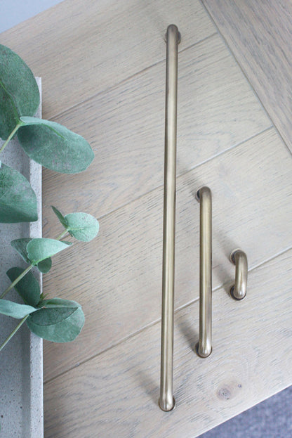 Brass Hemingway Cabinet Handle 33cm