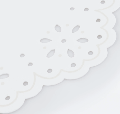 Meri Meri Broderie Anglaise Lace White Small Napkins