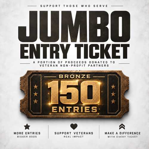 BRONZE JUMBO ENTRY TICKET