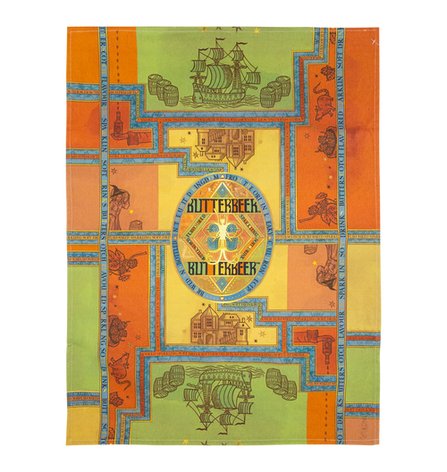 Butterbeer Tea Towel