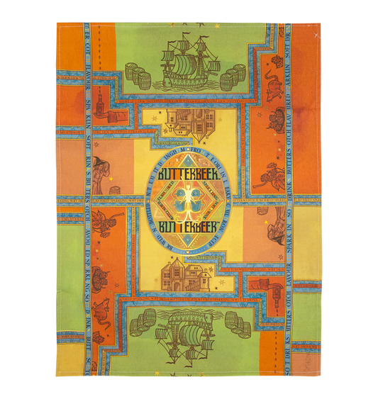Butterbeer Tea Towel