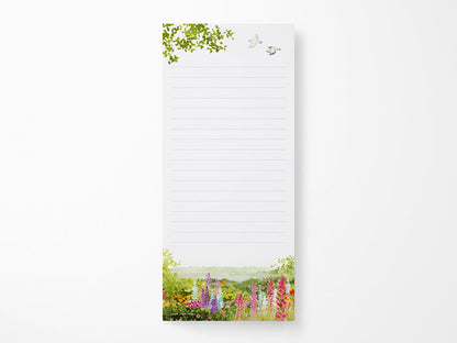 Butterfly Garden Notepad