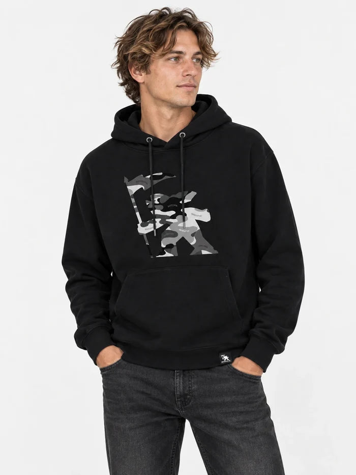 Buzo Gotcha Fishman Negro — vista principal