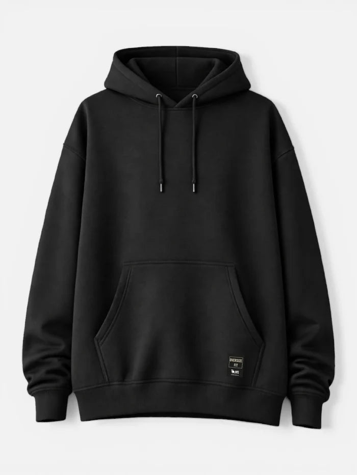 Buzo Gotcha Solid Oversize Negro