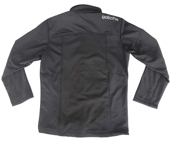 Campera Gotcha Through Softshell Negro
