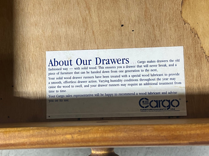 Cargo Furniture Accents Nightstand with Drawer