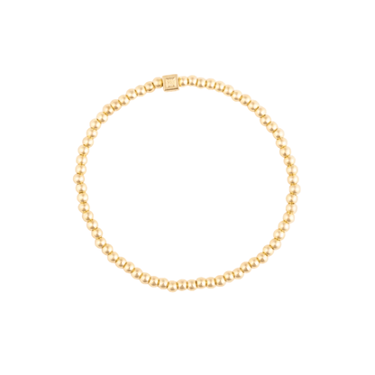 Michelle McDowell 3mm Celeste Beaded Waterproof Bracelet (Choose Size)