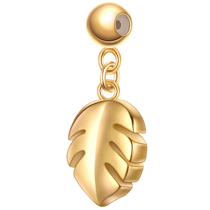 Charm Anhänger Blatt