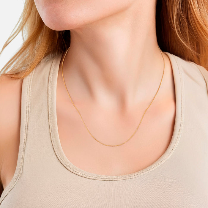 Charms Kette gelbgold