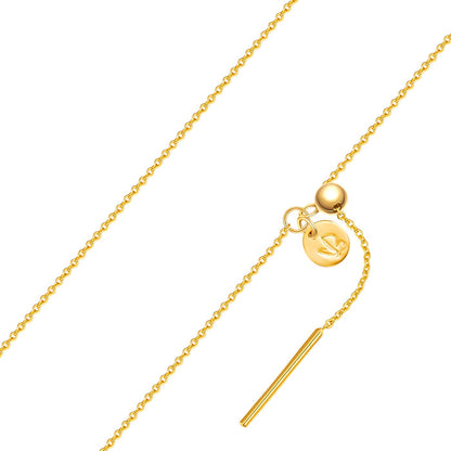 Charms Kette gelbgold