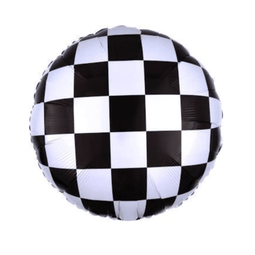 Jenn & Co. Balloons Checkered Flag Balloon