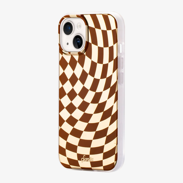 Checkmate Gold/Brown MagSafe® Compatible iPhone Case