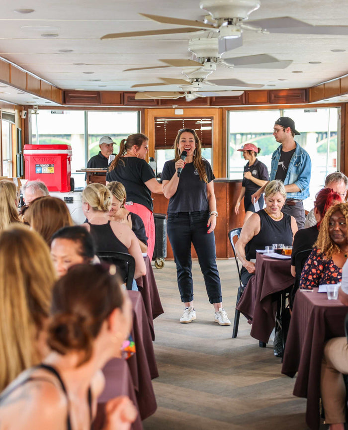 Cheese-y Boat Cruise on Lady Bird Lake