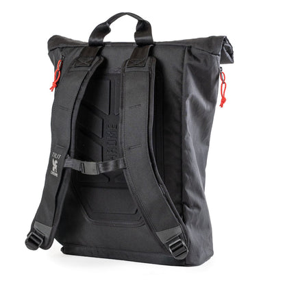 The back of the Chrome x Tilit 29L Chef Pack in black