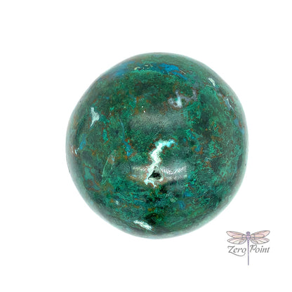 Chrysocolla Sphere - Zero Point Crystals