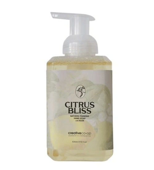 Creative Co-op Accessories Citrus Bliss Foaming Hand Soap
