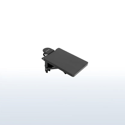 Clamp-on 6 x 9 inch (11 Including Clamps) Desk Extender, Wrist Support, Armrest Tray, Table Mount for Sit Stand Desks