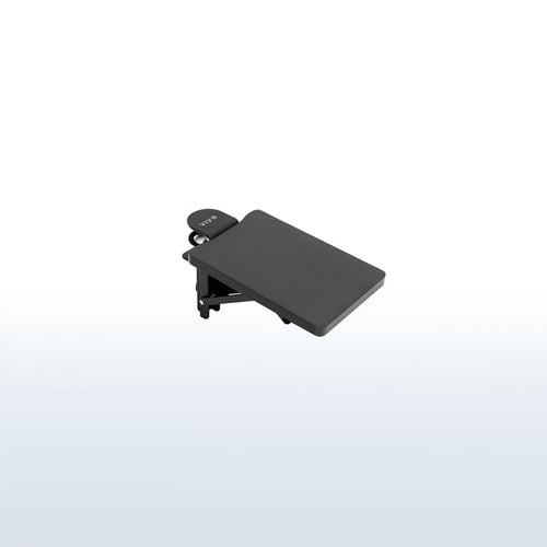 Clamp-on 6 x 9 inch (11 Including Clamps) Desk Extender, Wrist Support, Armrest Tray, Table Mount for Sit Stand Desks