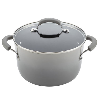 Cookware Classic Brights 14-Piece Cookware Set | Sea Salt Gray